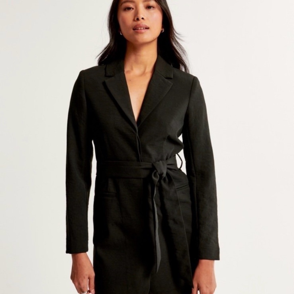 Women's Black Blazer Dress